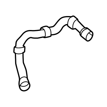 Mercedes-Benz AMG GT 55 Coolant Pipe - 192-500-49-00