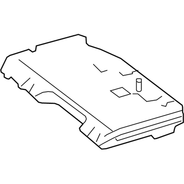 Mercedes-Benz S550 Battery Tray - 217-610-50-00