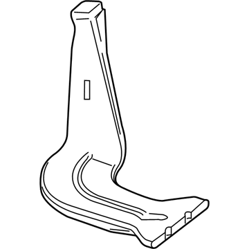 Mercedes-Benz CLA45 AMG Air Duct - 246-831-03-00
