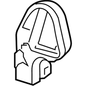 Mercedes-Benz B250e Air Duct - 246-831-04-46