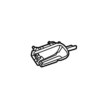 Mercedes-Benz EQB 250+ Interior Door Handle - 247-760-03-00-8T92