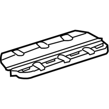Mercedes-Benz Oil Pan Baffle - 275-014-06-66