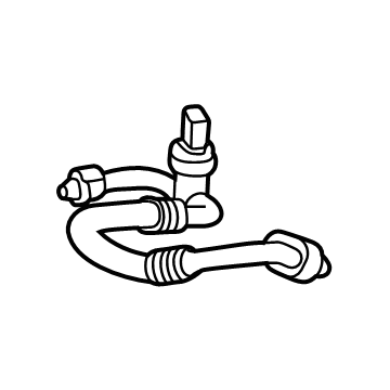 Mercedes-Benz CLA45 AMG S A/C Hose - 177-830-11-02