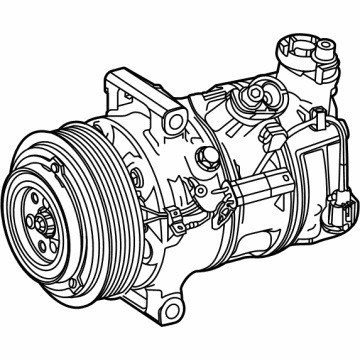 Mercedes-Benz CLA250 A/C Compressor - 000-830-42-02-64