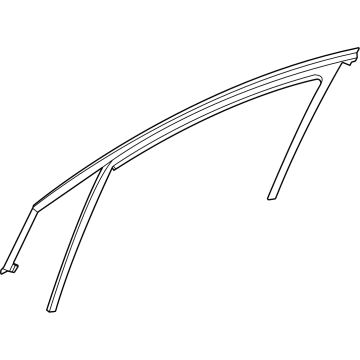 Mercedes-Benz EQE 350+ SUV Window Run - 294-725-09-00