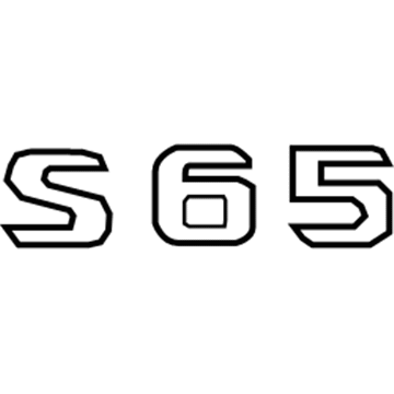 Mercedes-Benz S550 Emblem - 217-817-26-00