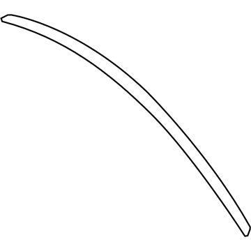 Mercedes-Benz 217-757-00-89-64 Molding 217-757-00-89-64 Mercedes-Benz Molding Illustration 1 of 1