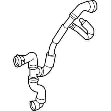 Mercedes-Benz GLE450 SUV Water Hose - 167-501-09-00
