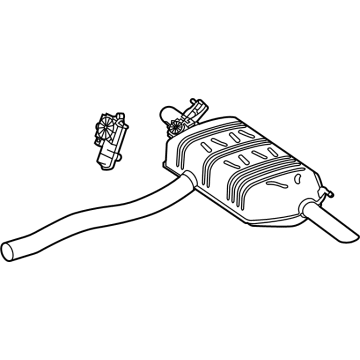 Mercedes-Benz Exhaust Pipe - 177-490-18-04