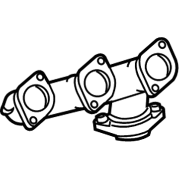 Mercedes-Benz C240 Exhaust Pipe - 112-140-30-09
