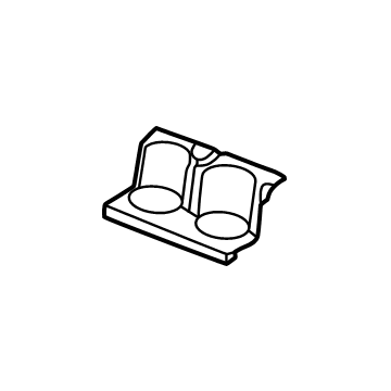 Mercedes-Benz EQE SUV AMG Cup Holder - 297-810-90-00-64