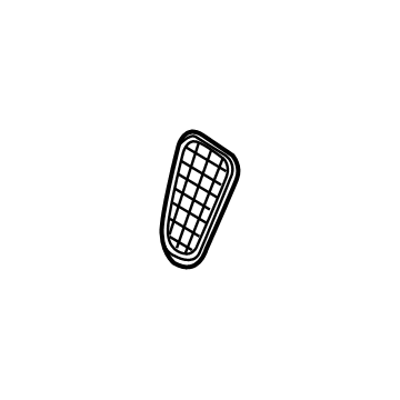 Mercedes-Benz SL55 AMG Grille - 190-910-12-06-9051