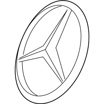 Mercedes-Benz SLK300 Emblem - 171-888-00-86