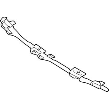 Mercedes-Benz 254-885-30-01 BASIC CARRIER, BUMPER Mercedes-Benz 254-885-30-01 BASIC CARRIER, BUMPER