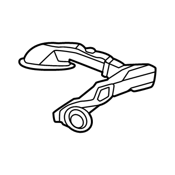 Mercedes-Benz EQE SUV AMG Air Duct - 297-831-57-00