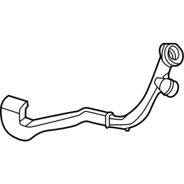 Mercedes-Benz EQE SUV AMG Air Duct - 297-831-26-00