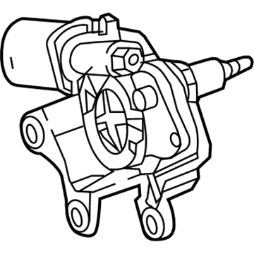 Mercedes-Benz Wiper Motor - 447-906-15-00