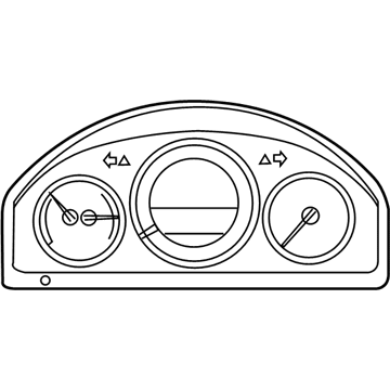 Mercedes-Benz Tachometer - 204-900-66-13