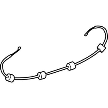 Mercedes-Benz eSprinter Door Latch Cable - 906-760-37-04