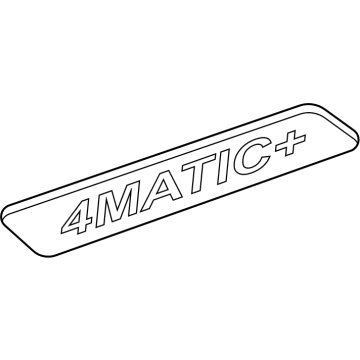 Mercedes-Benz EQS 450+ Emblem - 297-817-18-00