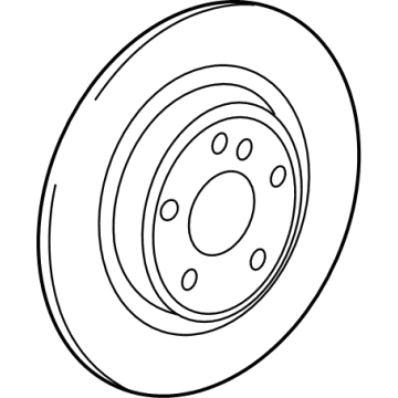 Mercedes-Benz EQB 250+ Brake Rotor - 247-423-03-12-07