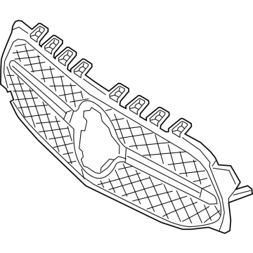 Mercedes-Benz A35 AMG Grille - 177-888-29-00