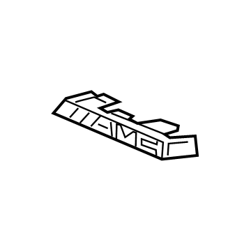 Mercedes-Benz CLA35 AMG Emblem - 177-817-39-00-64