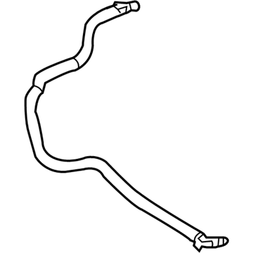 Mercedes-Benz CL63 AMG Cooling Hose - 221-501-16-25