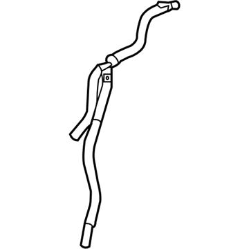 Mercedes-Benz CL63 AMG Water Hose - 221-501-15-25