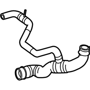 Mercedes-Benz CL63 AMG Cooling Hose - 221-501-19-84