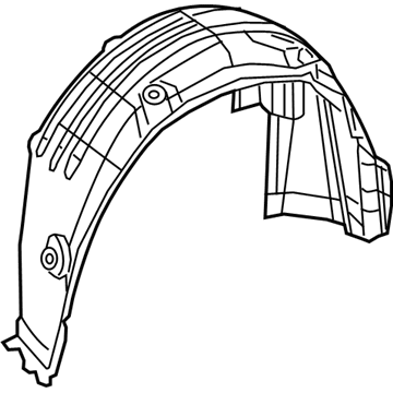 Mercedes-Benz GLA45 AMG Wheelhouse - 156-690-04-30-64