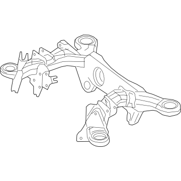 Mercedes-Benz S63 AMG E Performance Axle Beam - 223-350-16-35