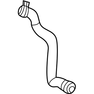 Mercedes-Benz GLE63 AMG Cooling Hose - 166-501-18-82