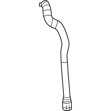 Mercedes-Benz GLE63 AMG S Cooling Hose - 166-501-19-82