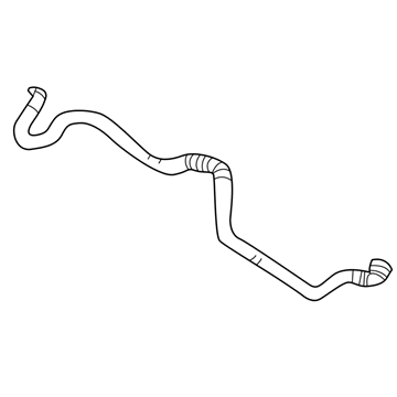Mercedes-Benz GLS63 AMG Cooling Hose - 166-501-14-00