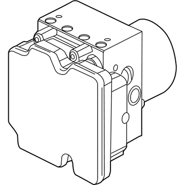 Mercedes-Benz S63 AMG ABS Pump And Motor Assembly - 222-431-60-12