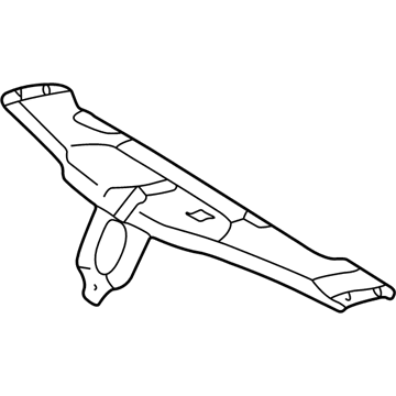 Mercedes-Benz CLK320 Radiator Support - 208-620-03-72