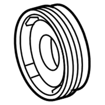 Mercedes-Benz Crankshaft Pulley - 642-030-24-03