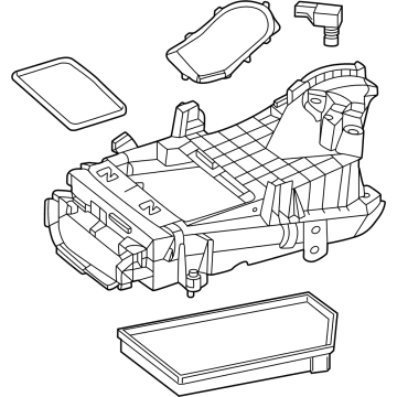 Mercedes-Benz CLE300 Air Filter Box - 254-090-04-00