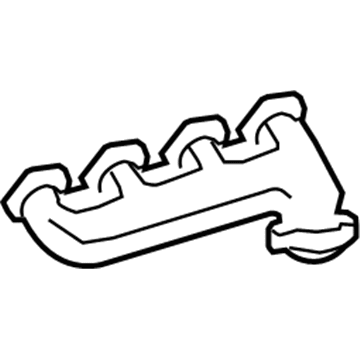 Mercedes-Benz GL550 Exhaust Pipe - 273-140-25-09