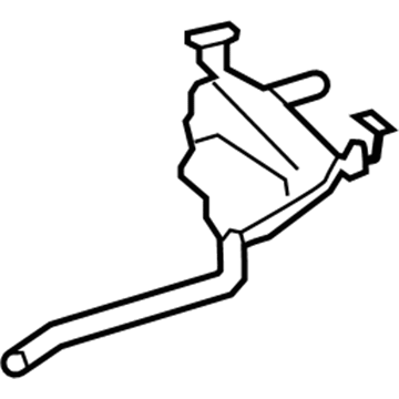 Mercedes-Benz GL550 Exhaust Pipe - 164-490-46-16-64