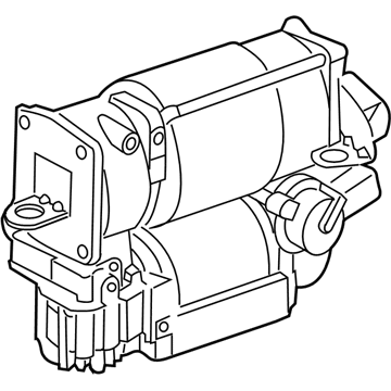 Mercedes-Benz AMG GT 53 Air Suspension Compressor - 099-320-00-04-80