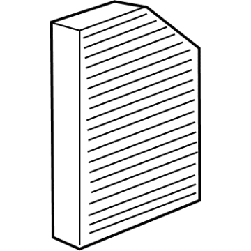 Mercedes-Benz CLE450 Cabin Air Filter - 254-835-02-00