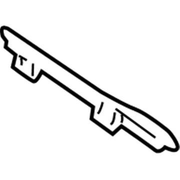 Mercedes-Benz 221-693-03-33-8K67 Bezel 221-693-03-33-8K67 Mercedes-Benz Bezel Illustration 1 of 1