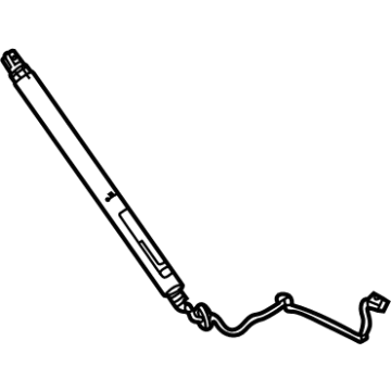 Mercedes-Benz Liftgate Lift Support - 167-980-07-64