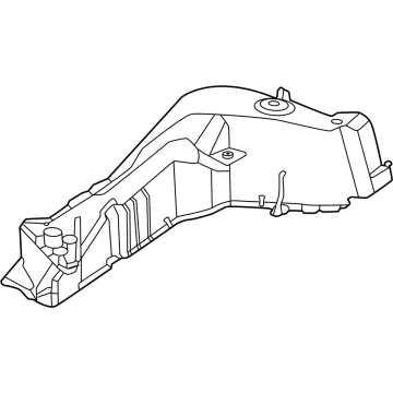 Mercedes-Benz GLC63 AMG S E Performance Air Duct - 254-830-12-02
