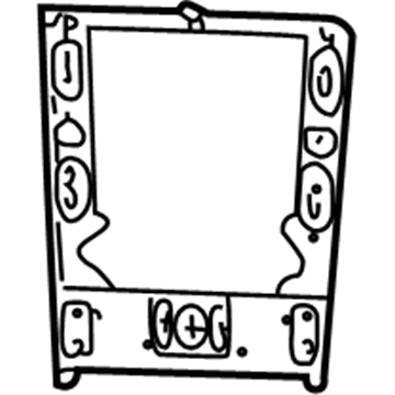Mercedes-Benz ML350 Power Window Switch - 163-820-69-10