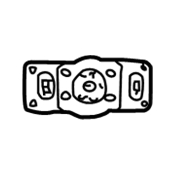 Mercedes-Benz ML350 Power Window Switch - 163-820-49-10