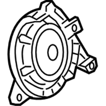 Mercedes-Benz S550e Car Speakers - 222-820-46-02