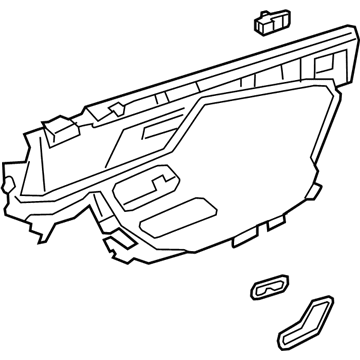Mercedes-Benz A35 AMG Armrest - 177-720-15-01-9H15